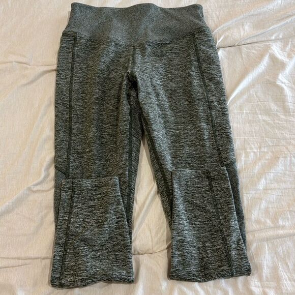 PINK Victoria’s Secret Cozy Leggings – Heathered Green, Size M - Picture 1 of 2